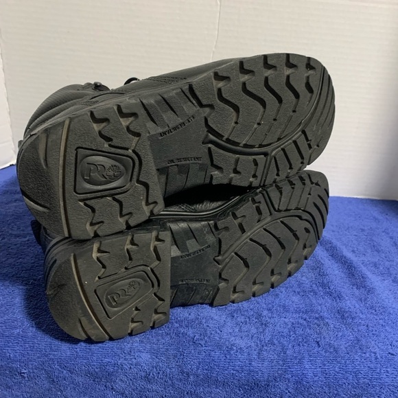 Timberland PRO 26064 TITAN Alloy Safety Toe Work Boots - Black - Size 7.5 M Mens - Picture 4 of 9